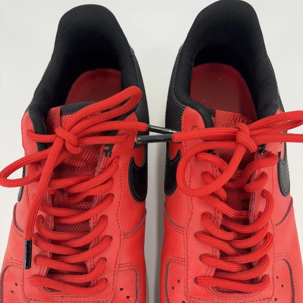 Nike Air Force 1 '07 Low Habanero Red‎ Shoes Size 8.5